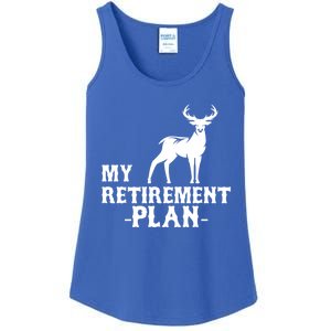 My Retiret Plan Deer Hunting Funny Gift Ladies Essential Tank