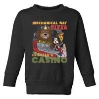 Mechanical Rat Pizza & Child Casino Toddler Sweatshirt