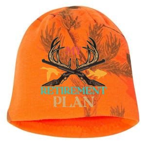 My Retiret Plan Deer Hunting Forest Hunter Gift Kati - Camo Knit Beanie