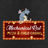 Mechanical Rat Pizza & Child Casino Beanie
