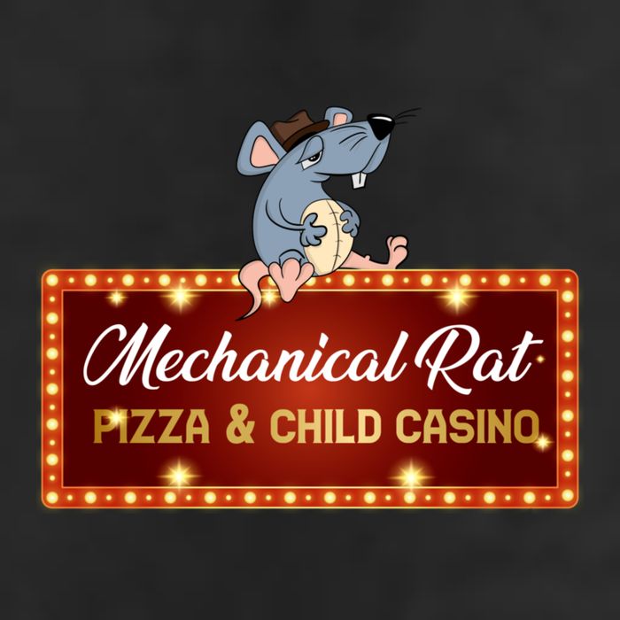 Mechanical Rat Pizza & Child Casino Beanie