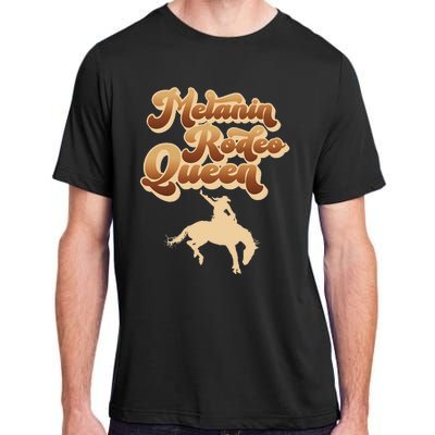 Melanin Rodeo Queen African American Southern Adult ChromaSoft Performance T-Shirt