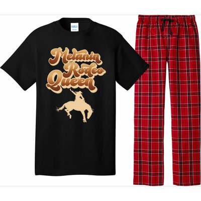 Melanin Rodeo Queen African American Southern Pajama Set