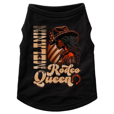 Melanin Rodeo Queen Countrygirl Africanamerican Cowgirl Doggie Tank