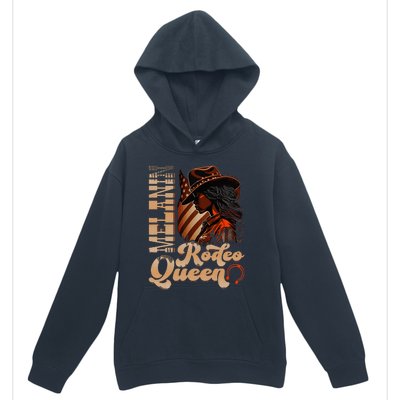 Melanin Rodeo Queen Countrygirl Africanamerican Cowgirl Urban Pullover Hoodie