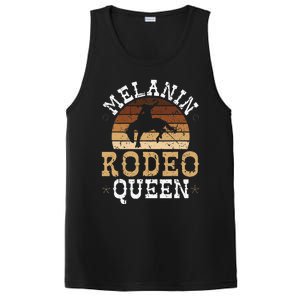 Melanin Rodeo Queen Bronc Riding African American Cowgirl PosiCharge Competitor Tank