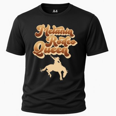Melanin Rodeo Queen African American Southern Cowgirl Performance Shirt