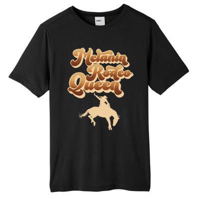 Melanin Rodeo Queen African American Southern Cowgirl Tall Fusion ChromaSoft Performance T-Shirt