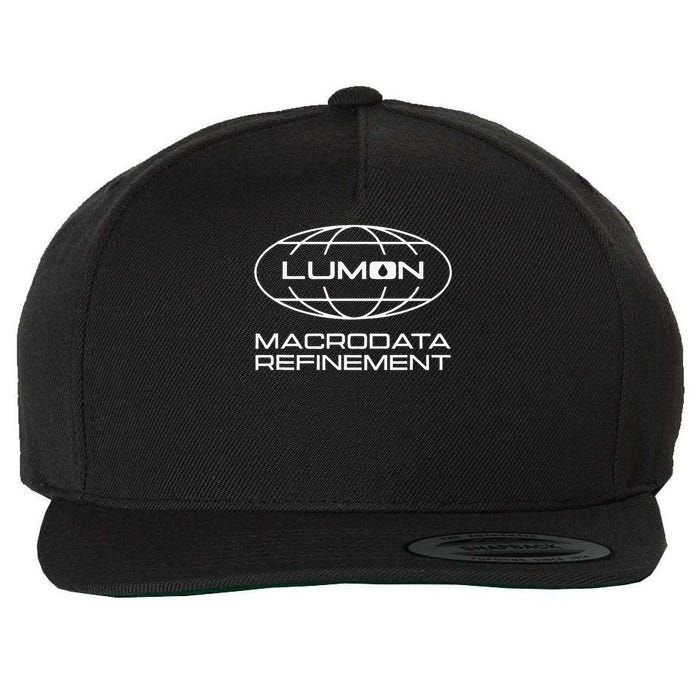 Macrodata Refinement Retro 90s Wool Snapback Cap