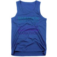 Marathon Runner Running Retro Gift Tank Top