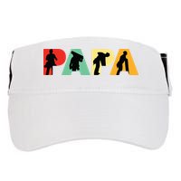 Men Retro Roofer Dad T Funny Papa Roofer Adult Drive Performance Visor