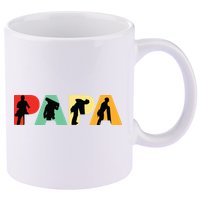 Men Retro Roofer Dad T Funny Papa Roofer 11oz C Handle Ceramic Mug