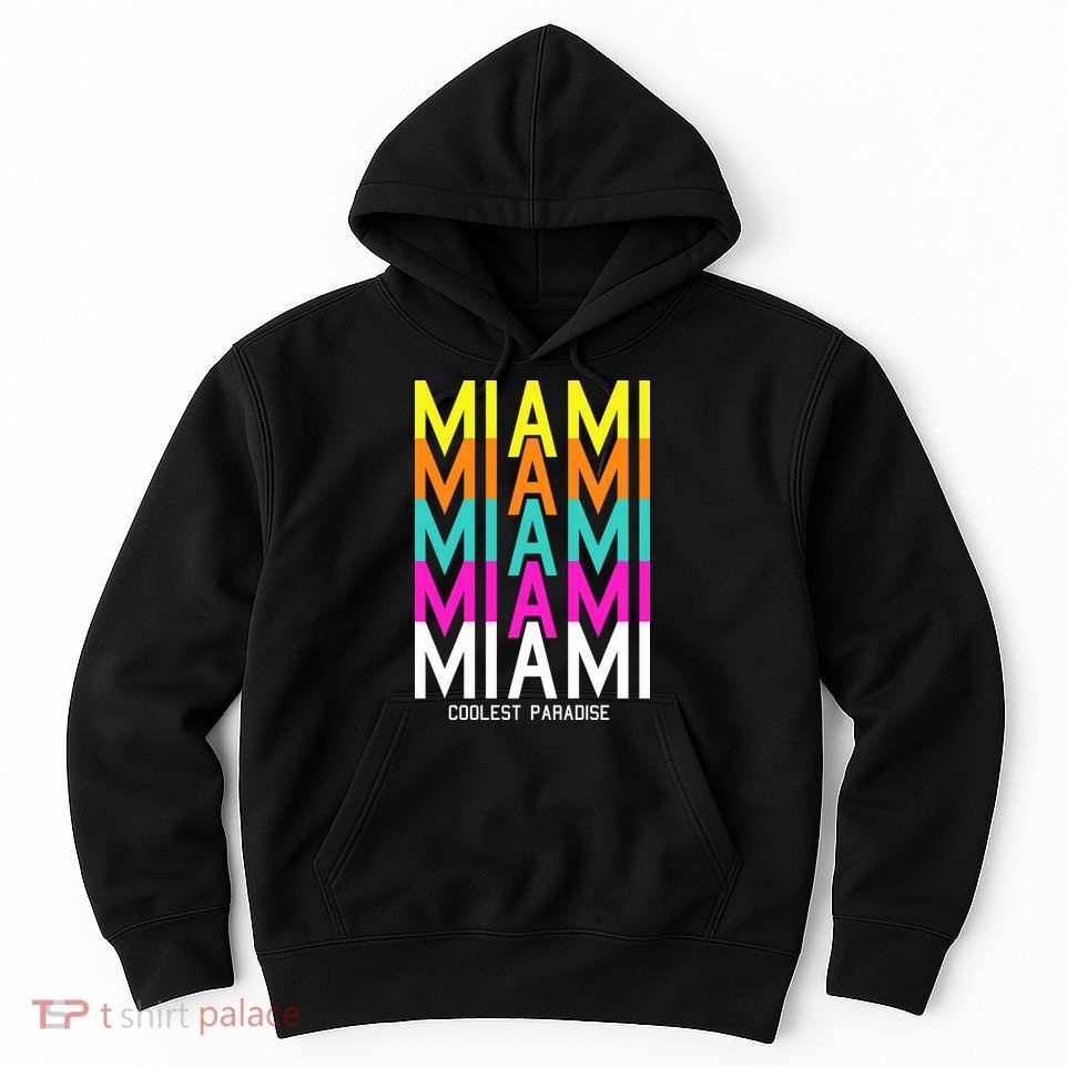 Miami Retro Repeat Hoodie