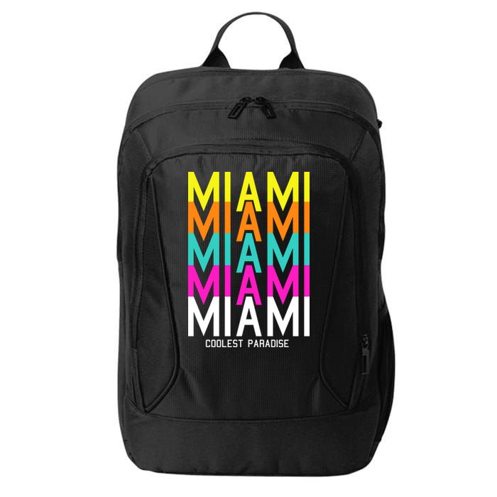 Miami Retro Repeat City Backpack