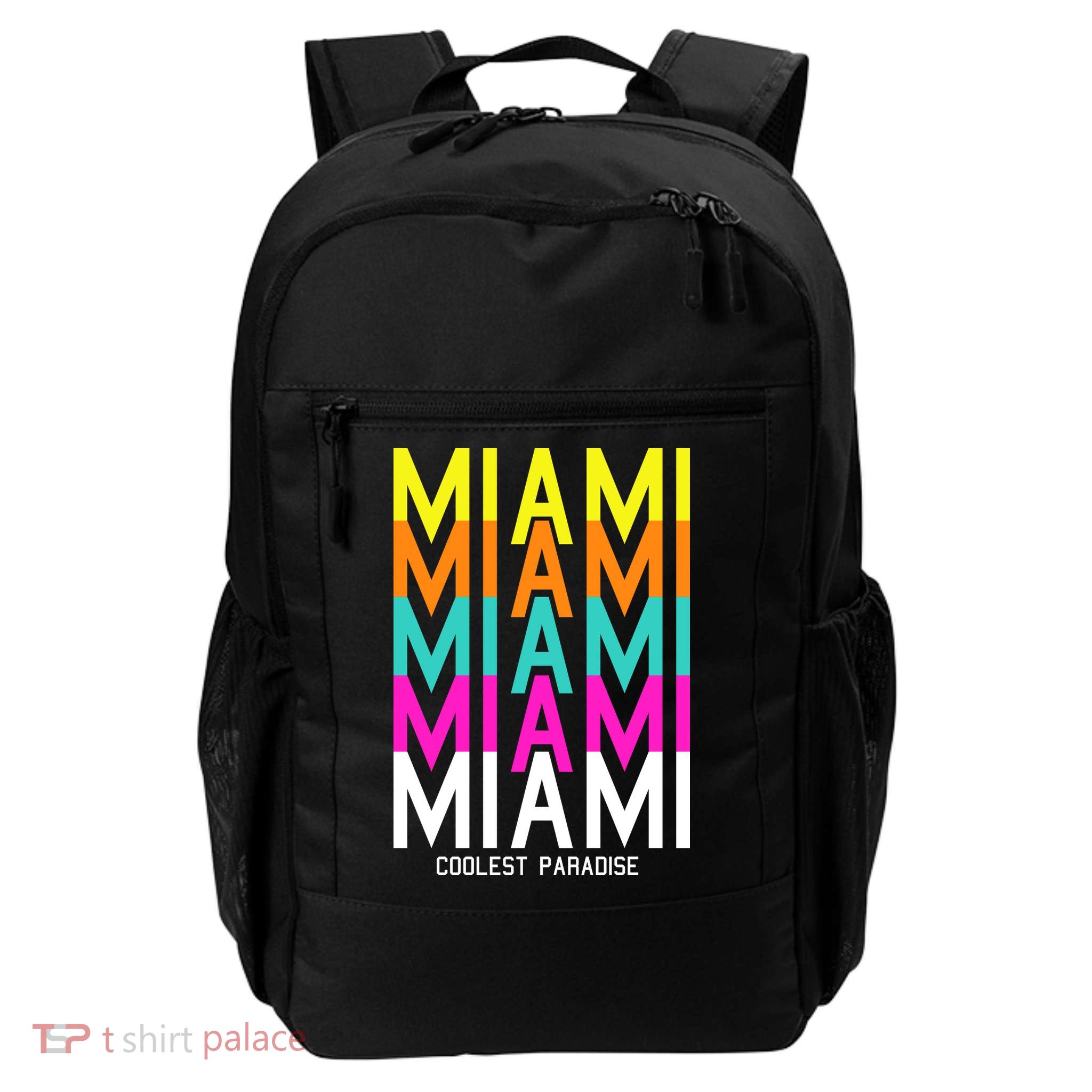 Miami Retro Repeat Backpack