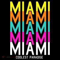 Miami Retro Repeat Backpack