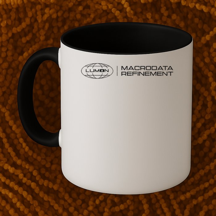 Macrodata Refinement Retro Vintage Coffee Mug