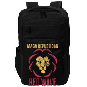 MAGA Republican Red Wave Conservative Anti Biden Impact Tech Backpack