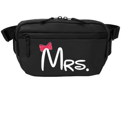 Mrs. Bow Tie Cute Matching Couples Crossbody Pack