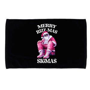 Merry Rizzmas Sigmas Santa Rizzler Microfiber Hand Towel