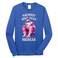 Merry Rizzmas Sigmas Santa Rizzler Long Sleeve Shirt