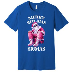 Merry Rizzmas Sigmas Santa Rizzler Premium T-Shirt