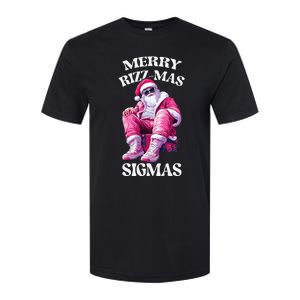 Merry Rizzmas Sigmas Santa Rizzler Softstyle CVC T-Shirt