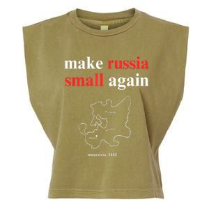 Make Russia Small Again Make Russia Small Again Garment-Dyed Women's Muscle Tee