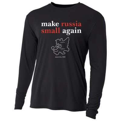 Make Russia Small Again Funny Make Russia Small Again Cooling Performance Long Sleeve Crew