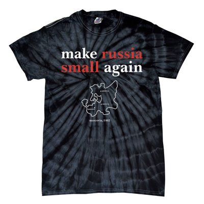 Make Russia Small Again Funny Make Russia Small Again Tie-Dye T-Shirt