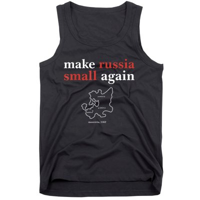 Make Russia Small Again Funny Make Russia Small Again Tank Top