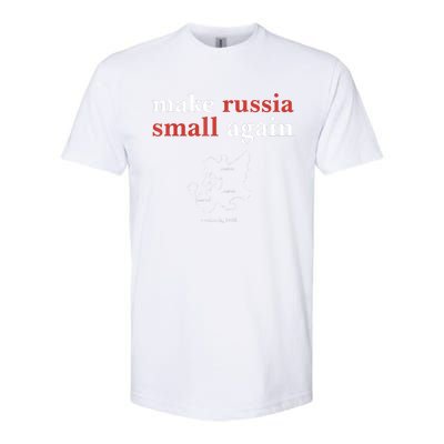 Make Russia Small Again Funny Make Russia Small Again Softstyle CVC T-Shirt