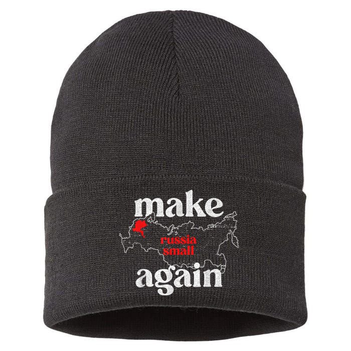 Make Russia Small Again Make Russia Small Again Sustainable Knit Beanie