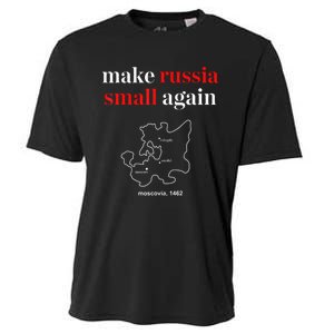 Make Russia Small Again President Volodymyr Zelensky Cooling Performance Crew T-Shirt