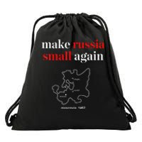 Make Russia Small Again President Volodymyr Zelensky Drawstring Bag