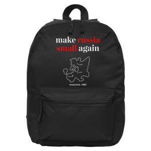 Make Russia Small Again President Volodymyr Zelensky 16 in Basic Backpack