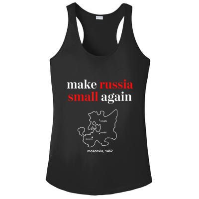 Make Russia Small Again President Volodymyr Zelensky Ladies PosiCharge Competitor Racerback Tank