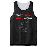 Make Russia Small Again President Volodymyr Zelensky Mesh Reversible Basketball Jersey Tank