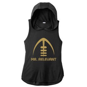 Mr. Relevant San Francisco Ladies PosiCharge Tri-Blend Wicking Draft Hoodie Tank