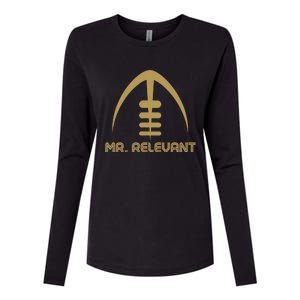 Mr. Relevant San Francisco Womens Cotton Relaxed Long Sleeve T-Shirt