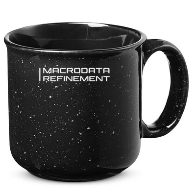 Macrodata Refinement Severance Retro Vintage 90's Minimalist 15oz Campfire Ceramic Mug