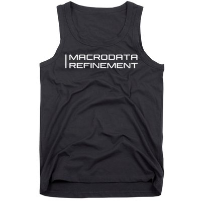 Macrodata Refinement Severance Retro Vintage 90's Minimalist Tank Top
