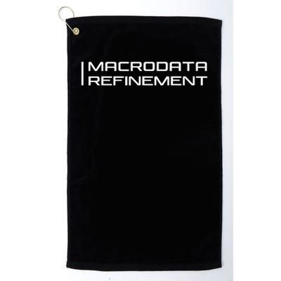 Macrodata Refinement Severance Retro Vintage 90's Minimalist Golf Towel
