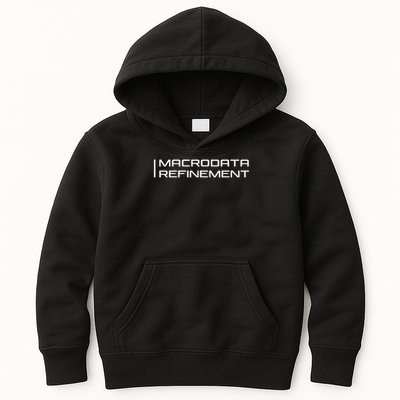 Macrodata Refinement Severance Retro Vintage 90's Minimalist Kids Hoodie
