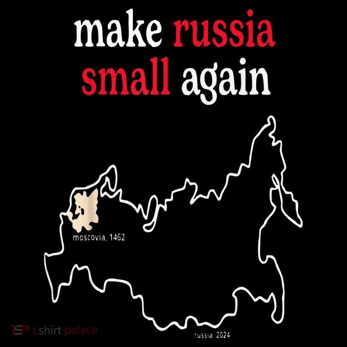 Make Russia Small Again  Funny Make Russia Small Again T-Shirt