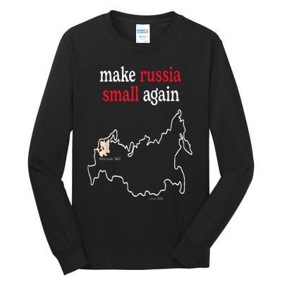 Make Russia Small Again  Funny Make Russia Small Again Tall Long Sleeve T-Shirt