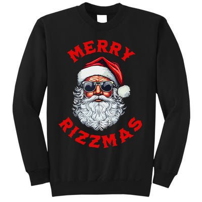Merry Rizzmas Sigmas Gen Alpha Middle School Christmas Sweatshirt