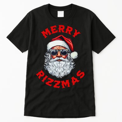 Merry Rizzmas Sigmas Gen Alpha Middle School Christmas Tall T-Shirt