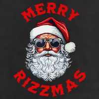 Merry Rizzmas Sigmas Gen Alpha Middle School Christmas Adult Drive Performance Visor