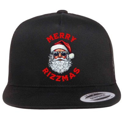 Merry Rizzmas Sigmas Gen Alpha Middle School Christmas Flatbill Hat